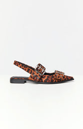 Therapy Matilda Leopard Print Pointed Flats